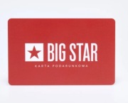 Karta podarunkowa upominkowa Big Star 50zł 