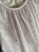 Sukienka h&m TIUL szara NOWA 128 7-8 lat brokat 