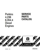 Katalog silnik Perkins  4.236, 6.354.4 