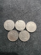 5x 20 groszy 1999r.