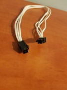 PHANTEKS Kabel przedłużający, 4-Pin ATX12V, 50cm, biały (PH-CB4P_WT)