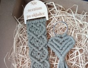 Brelok i zakładka do książki prezent na dzień babci i dziadka w pudełku