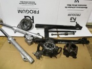 Zipp Salmo części błotnik,wahacz, lagi,lusterko, gaźnik 