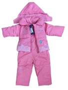 DZIEWCZYNKA -NOWY sliczny dwucześciowy  kombinezon -rozm 80cm