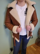 damski kożuszek IGRA skóra naturalna (prany) 