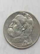 Józef Piłsudski Monety 5 złotowe srebrne 1934 rok