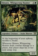 MTG Champions of Kamigawa: Shisato, Whispering Hunter