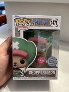 FUNKO POP ANIMATION - CHOPPEREMON - 1471 - ONE PIECE - FLOCKED - SPECIAL