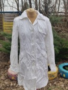 Płaszcz damski biały rozmiar M firma Chic&Jevne