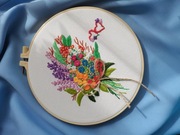 Rękodzieło tamborek 