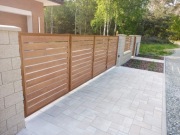 Brama harmonijkowa łamana automatyczna