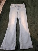 Spodnie jeans CROP rozmiar na 150 cm wzrostu