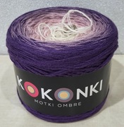 Włóczka ombre 3 nitki bawelna akryl Kokonki 1000m