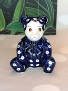 Figurka Miś ceramiczny niedźwiadek ceramika Bolesławiec 