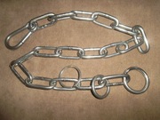 Łańcuch Spinający 5 Mm 80 Cm, kółka +,karabińczyk