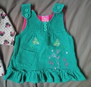 Sztruksowa sukienka 80