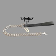 Harness BDSM Punk Goth Metal - Smycz Morrigan - 1- czarna - TotenKot