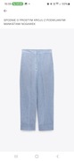 Komplet ZARA, piękny błękitny, xs