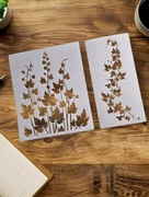 2szt - Szablon Malarski / Dekoracyjny - DIY, scrapbookingu, tynk, Nr. E 3