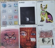 Czasopismo "Projekt" rocznik 1985 (komplet 6 numerów + 5 plakatów)