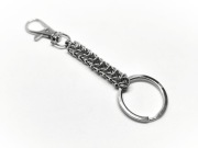 Breloczek Chainmaille – Ręcznie Robiony Black Metal / Dark Industrial