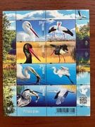 Bl 352** 5112-5115 Polskie ptaki