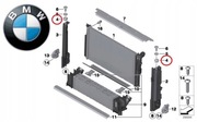 Mocowanie chłodnicy gumowe tuleja ASO BMW F20 F30