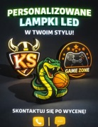 Personalizowa Lampka z twoim logo, twoimi  inicjałami,  i wiele innych