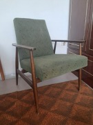 Fotel 2szt. Fotele lisek prl vintage do odświeżenia, nie uzywane