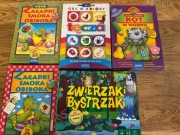 Zestaw 5 gier edukacyjnych dla dzieci – Obibok, Kot w worku i inne