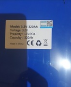 Ogniwa Lifepo4 320ah 