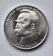 50000 1988 srebro Piłsudski piękna