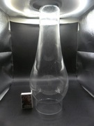 SZKLANY KOMIN DO STAREJ LAMPY NAFTOWEJ LUB ELEKTRYCZNEJ DUŻY