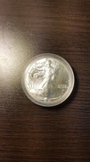 Srebrna moneta 1 oz Amerykański Orzeł 2021 typ 2