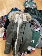 Mega paka ubrań damskich Zara New Look mix rozmiarów 40 sztuk