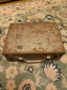 Skrzynka, kufer, walizka metalowa 