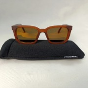 diesel okulary przeciwsłoneczne dziecięce nastolatek brązowe aviator nowe