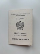 Legitymacja Krzyż Walecznych 1949 r. - Armia Krajowa