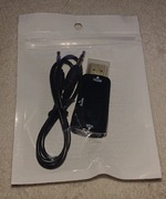 Adapter konwerter HDMI do VGA audio jack