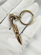 NOWY Brelok do kluczy breloczek nabój pocisk otwieracz metalowy Vintage