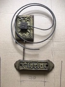 Gong spiralny marki GLORIA ciężki pięknie brzmi 