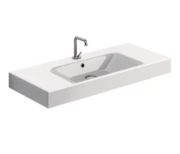 Kerasan Cento umywalka 100x45 cm prostokątna biała 355001 NOWA