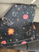 Duża mata EDUKACYJNA 150x150 cm KOSMOS OEKO TEX