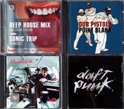 Zestaw 4 CD Dub Pistols Wiseguys Daft Punk Sonic Trip 