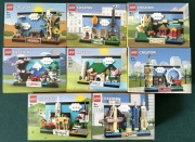 LEGO Pocztówka cały komplet 8 zestawów 40519 40654 40568 40569 40651 40713