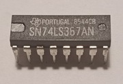 SN74LS367 Sterownik bufora/magistrali szesnastkowej 3-stanowej 