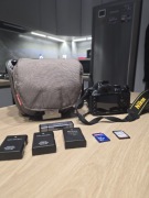 Nikon D3100 + komplet akcesoriów – bardzo niski przebieg 8222 zdjęć