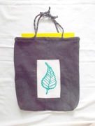 mocna torba na zakupy, czarna szoperka z dzinsu,