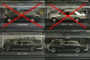 Mercedes Benz Collection 6 - IXO 1:43 W100, W140, W189
