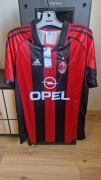 AC Milan retro 2002/03 koszulka piłkarska Adidas Opel XL